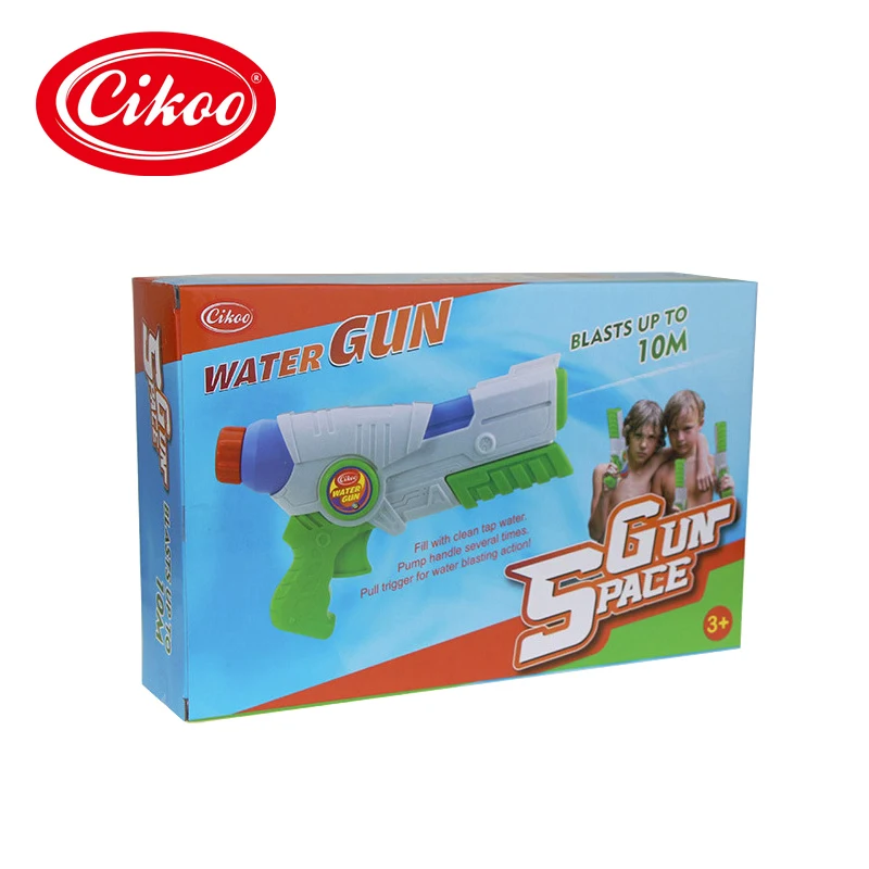 Cikoo детская Ванна игрушки для детей Детский Бассейн Ванная комната пушка воды пляжа игрушка Дальний диапазон на открытом воздухе
