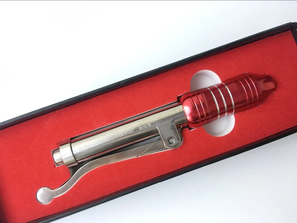 Caneta para Anti-rugas Rejuvenescimento da Pele Alta Qualidade Hyaluron Caneta Mesotherapy Arma Nenhuma Agulha Injeção Hialurônico Soro Meso Gun 25 rejuvenescimento da pele meso gun