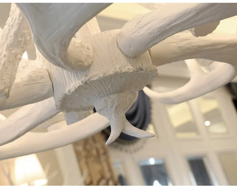Antler Resin Pendant Chandelier (13)