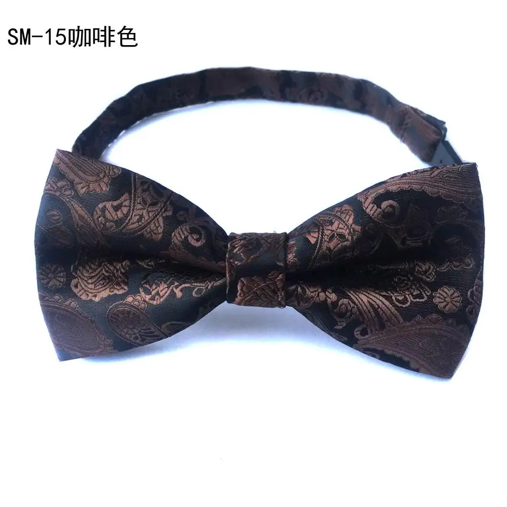 RUBY VICKY Классическая мода новинка Мужские Регулируемый смокинг Свадебные галстук-бабочка - Цвет: 15