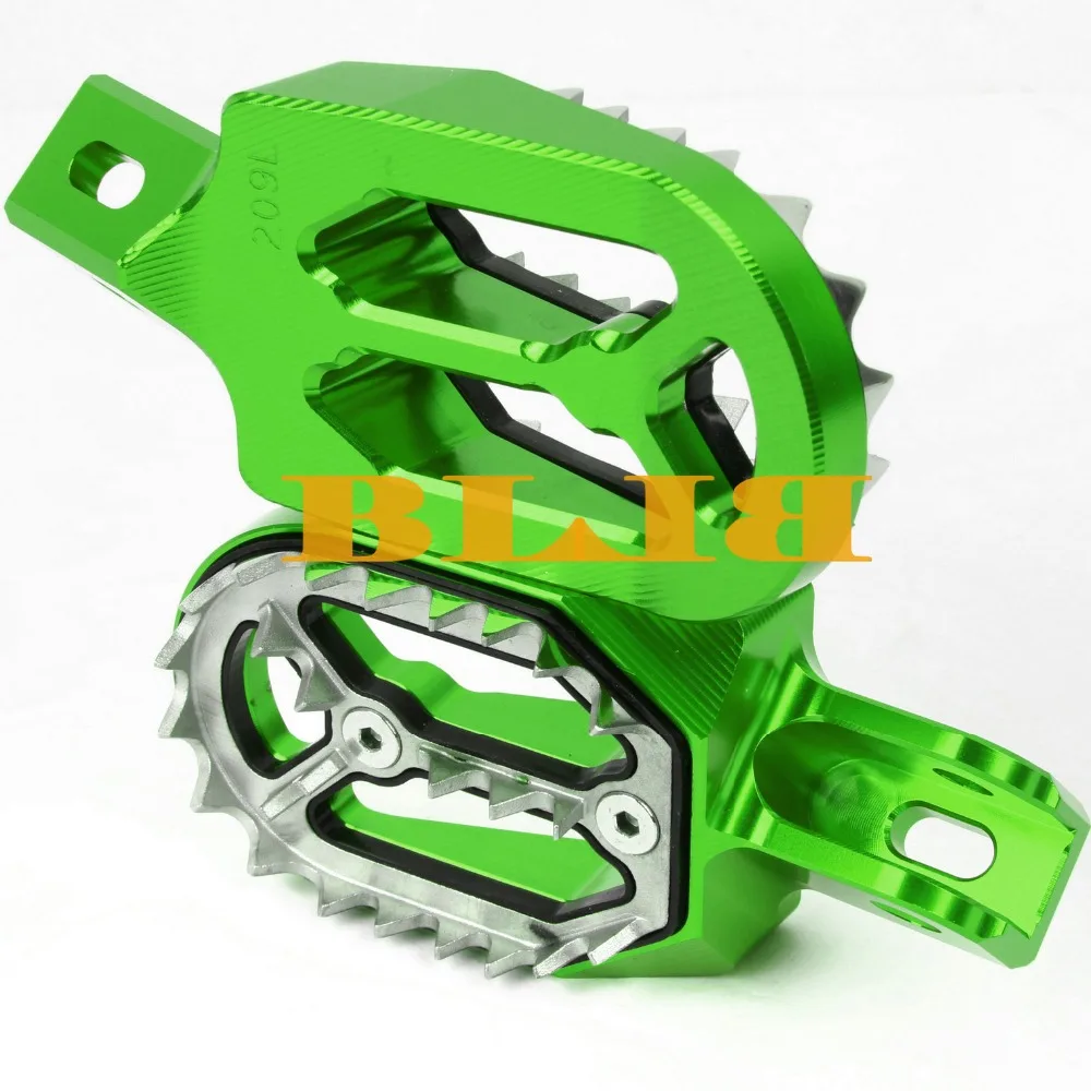 Для Kawasaki KX450F KX 450F 450 F 2007- 2013 2012 подножки ставки острые зубы велосипед-внедорожник cnc гонки Par