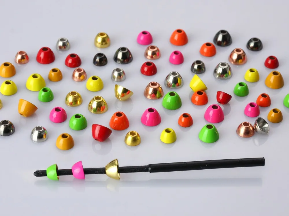 

Cone Heads For Tube tying System,Fly Tying Materials;50 pcs