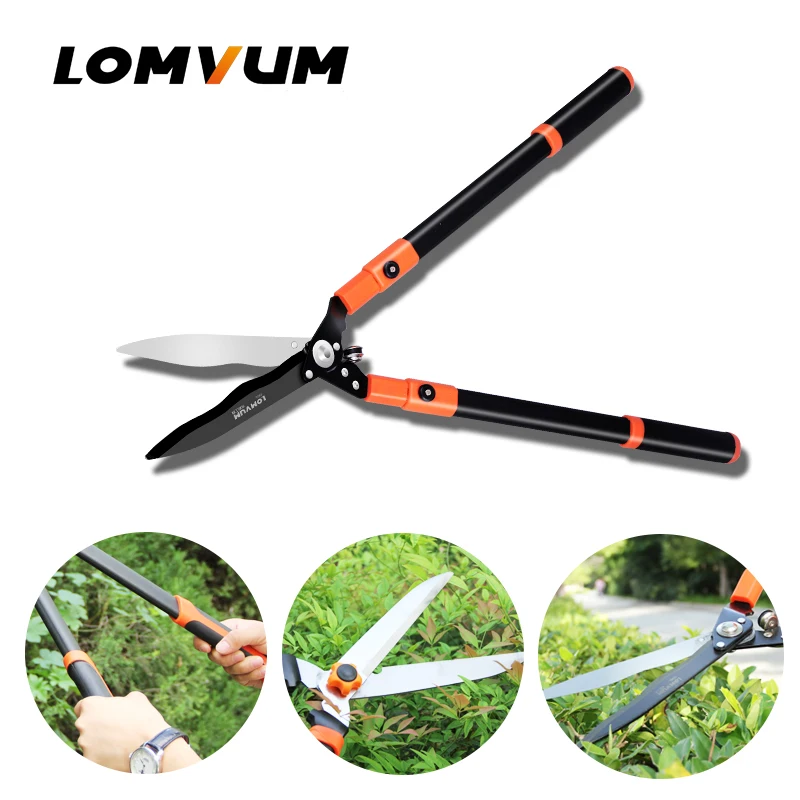 

LOMVUM Professional Hedge Shear Purnning Trim Branche Shear sharp fast Trimming Shear cut fence shear