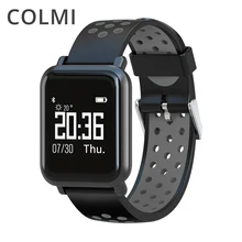 COLMI Cerdas Menonton S9 2.5D OLED Layar Gorilla Glass Tekanan darah darah oksigen penuh IP68 Waterproof Kegiatan Tracker Smartwatch (Cina)