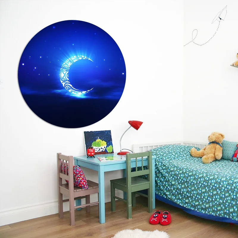 Buy 3D Home Decor Vinyl Glowing Luminous Wall