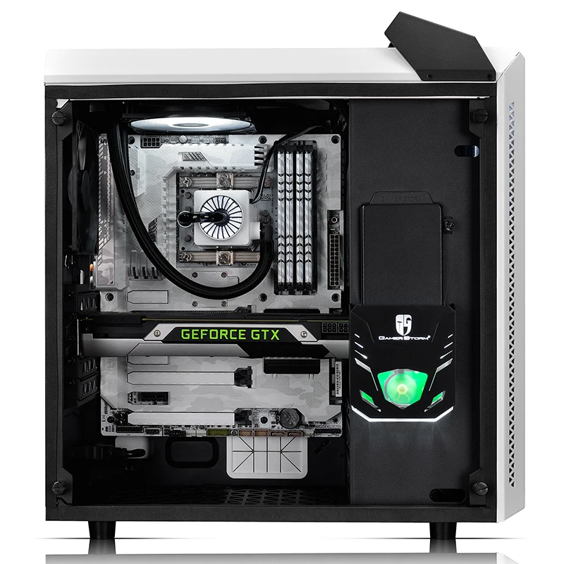 Портативное игровое шасси DEEPCOOL Baron поддерживает материнскую плату ATX с водяным охлаждением чехол для настольного компьютера