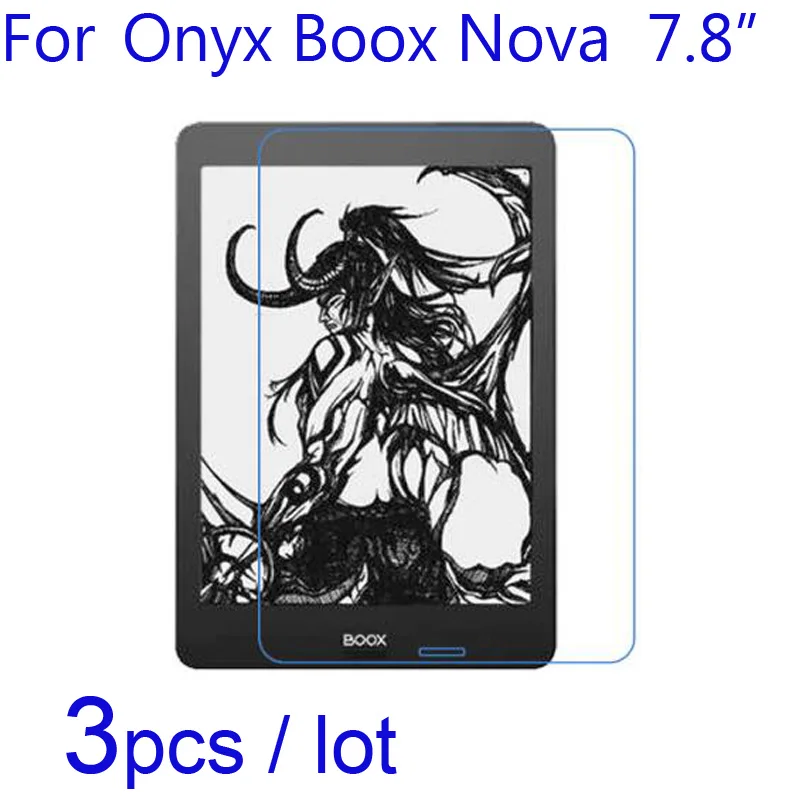 

3pcs/lot Soft Clear/Matte/Nano Explosion-Proof Protective Films for ONYX Boox Nova 7.8 ( Not Pro) Ebook Tablet Screen Protectors