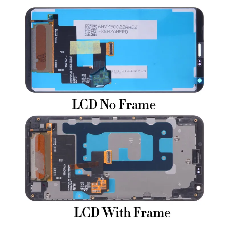 Цена Дисплей для LG Q6 G6 Mini LCD в сборе с тачскрином на рамке Оригинал черный
