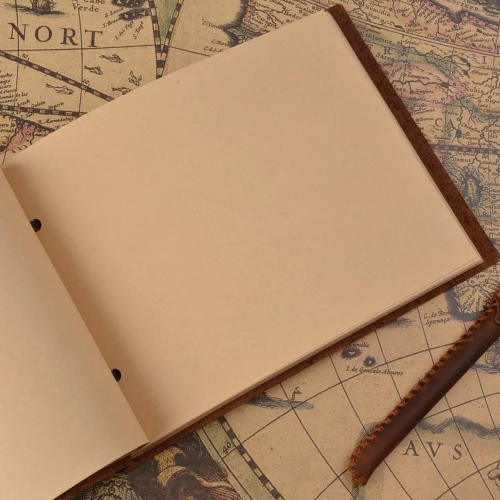 Handmade Genuine Leather Notebook Rustic Diary Journal Crazy Horse Leather Cover Environmental Paper Vintage Memo Notepad Handmade Genuine Leather Notebook Rustic Diary Journal Crazy Horse Leather Cover Environmental Paper Vintage Memo Notepad