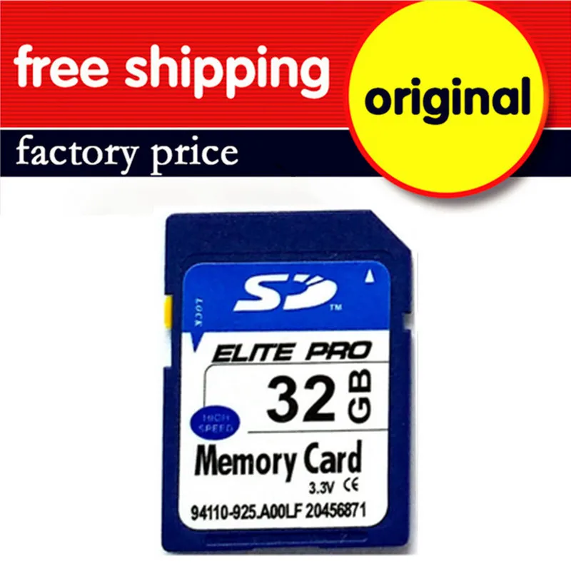10PCS/LOT Factory Wholesale Memory SD Cards Real Capacity SD Card 32GB