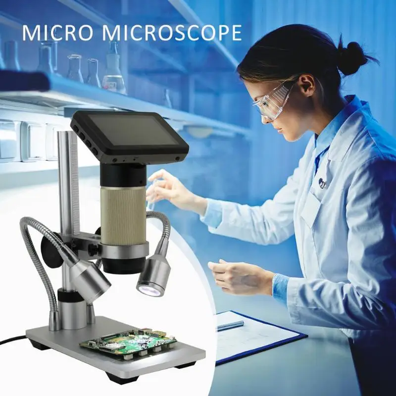 

ADSM201 Digital HDMI1080P HD Microscope 3 Million Pixel 3 inch Magnifier for Phone Camera Repair Maintenance Tool