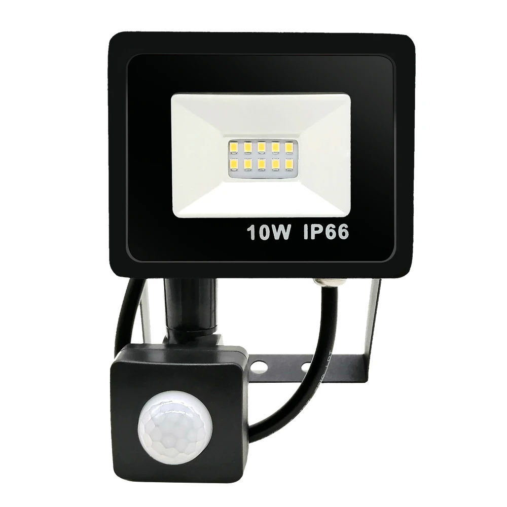

Led Flood Light 220V10W Outdoor LED Spotlight Motion Sensor Floodlight Wall Lamp Reflector IP65 Waterproof Light Exterior Light