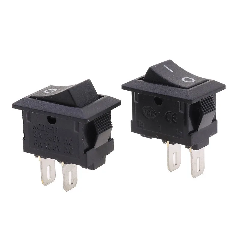 SPST 2PIN вкл./выкл. 10*15 мм рокер G130 переключатель 3а/250 В приборная панель для
