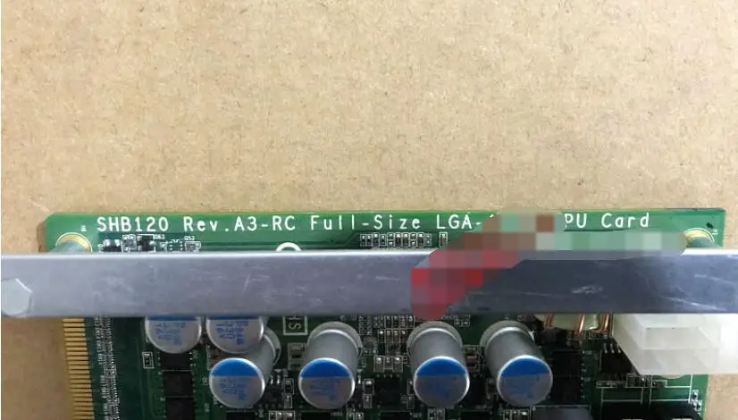 100% OK оригинальный полный размер Процессор карты SHB120 Rev. a3 RC IPC доска PICMG 1 3 SBC с