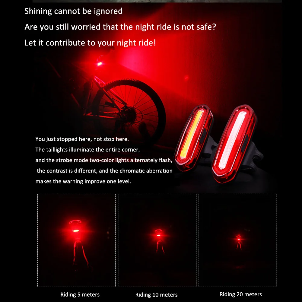 Cheap Bicycle Tail Light Ultra Bright USB Rechargeable Warning Light Mountain Bike Riding Equipment Accessories Fits On Any Road Bikes 17 Cheap Bicycle Tail Light Ultra Bright USB Rechargeable Warning Light Mountain Bike Riding Equipment Accessories Fits On Any Road Bikes 17