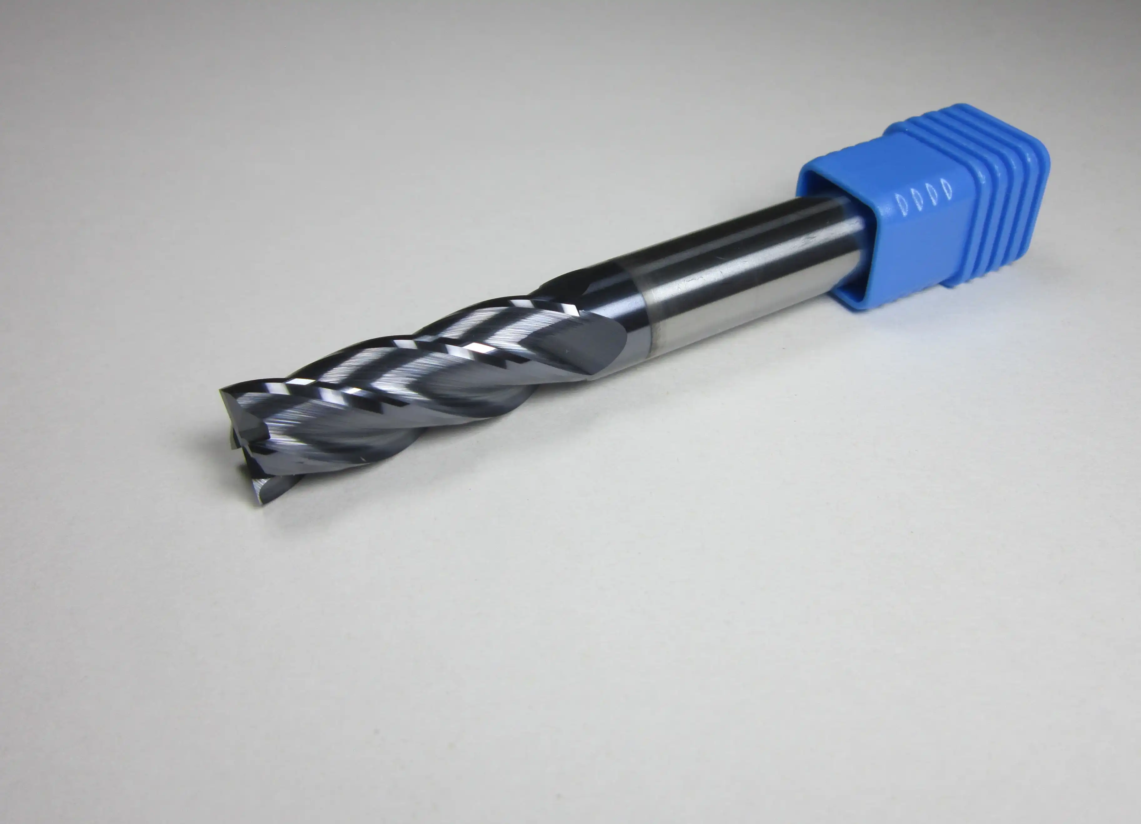 100mm long shank tungsten carbide end mill 4 Flutes 4MM Dia CNC milling cutter