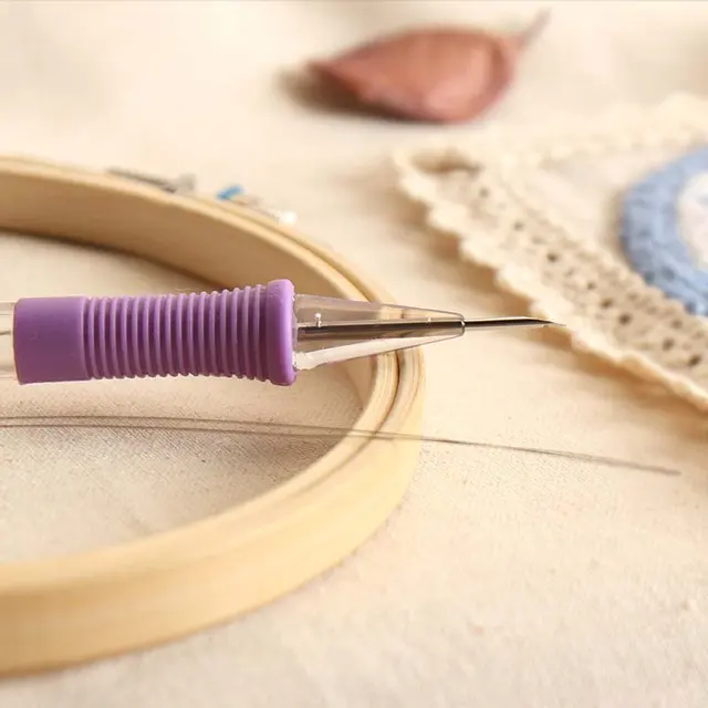 Wholesale felting needles Handmade Home Embroidery punch needle