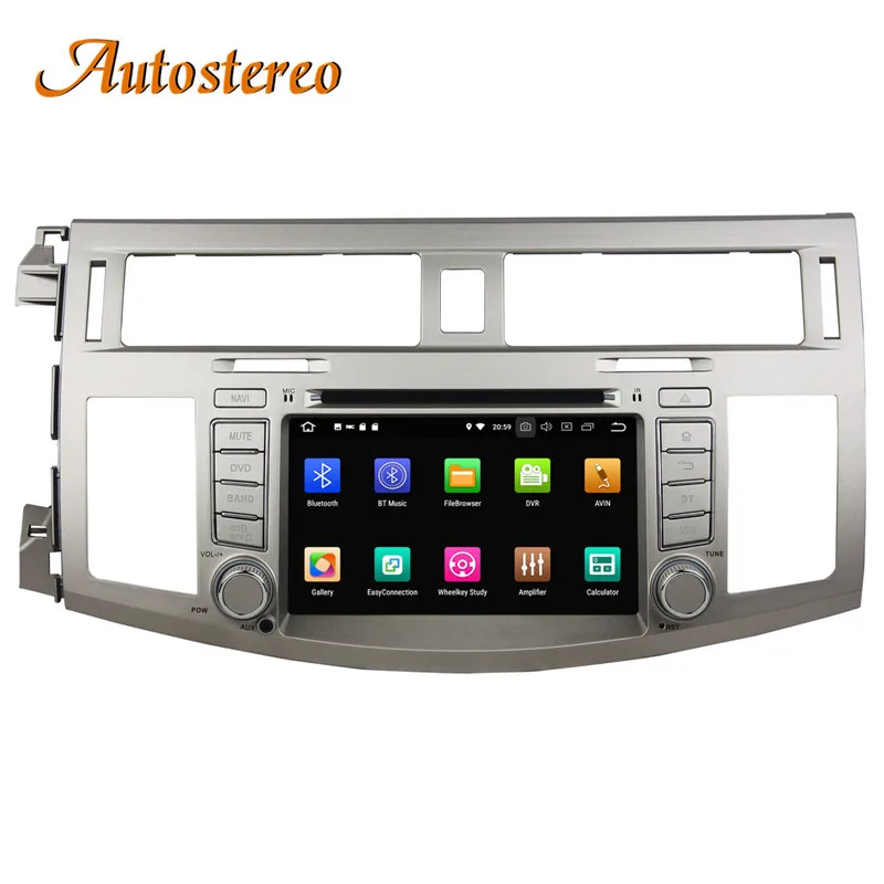 Cheap Autostereo Android 8 4+32G Car DVD Player GPS navigation For Toyota Avalon 2008 -2010 headunit multimedia player tape recorder 8