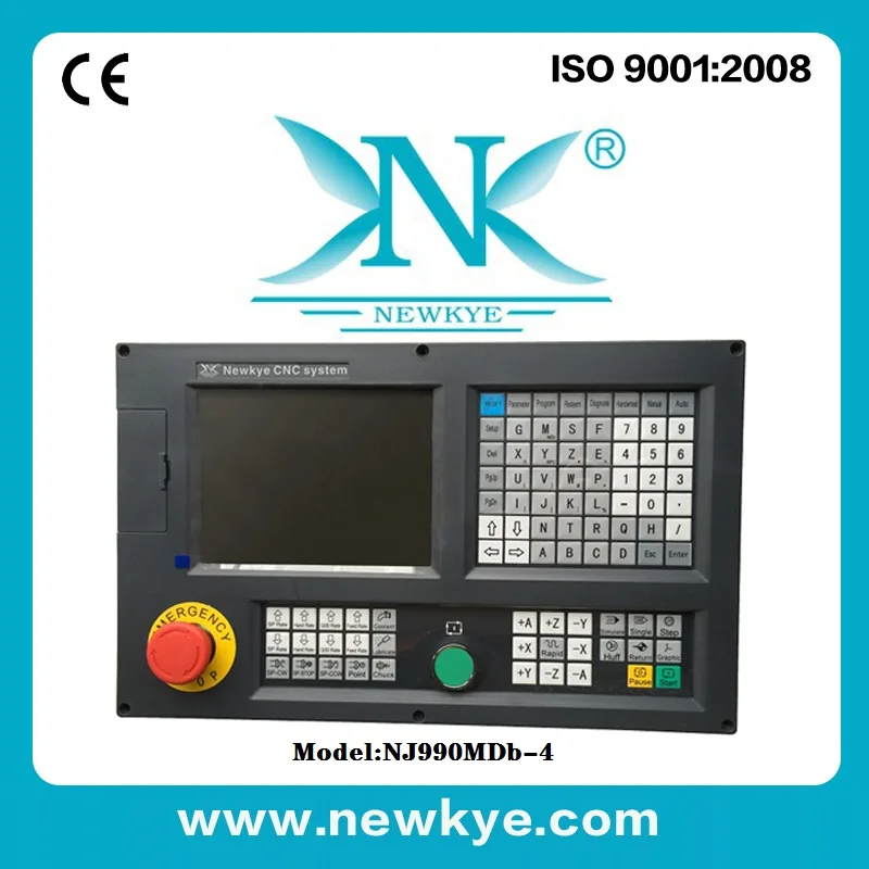 Лучшая цена NJ990MDb-4 4-осевой фрезерный станок с ЧПУ/ЧПУ контроллер | Инструменты