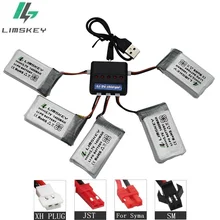 1400 мАч 3,7 в lipo Батарея для SYMA X5 X5S X5C X5SC X5SH X5SW M18 H5P HQ898B HQ859B H11D H11C T64 T04 T05 F28 F29 T56 T57 Зарядное устройство