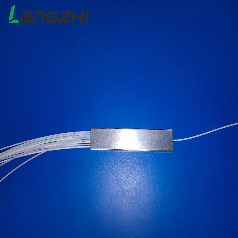 Goedkoop 10 pieces SC APC Single Mode Glasvezel FTTH 0.9mm Mini PLC Splitter 1x16 SC APC Enkele mode Fiber Optische PLC Splitter