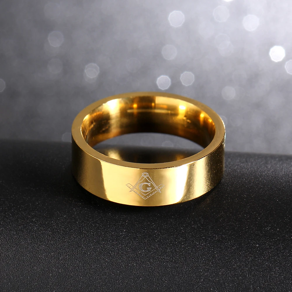 6mm wide Classics Stainless Steel Ring For Men Women