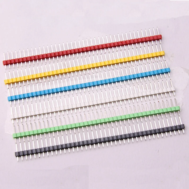

Glyduino 10 PCS 40 Pin Single Volleys of Needle Single Row Stitc Row seat spacing 2.54MM for Arduino