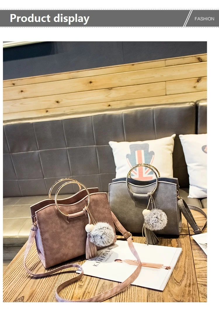 Yuhua, новые модные женские сумки, трендовая сумка-мессенджер, простая Корейская версия женской сумки, сумка с кисточками для отдыха