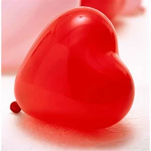 50pcs Heart Shape Latex Balloons Durable 10inch Balloons 3 Type Wedding Birthday Party Decoration Colorful Love Air Ballons