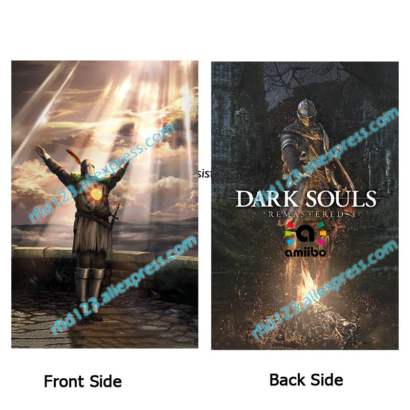 

NTAG215 Printed NFC Card Written by Tagmo For Solaire of Astora