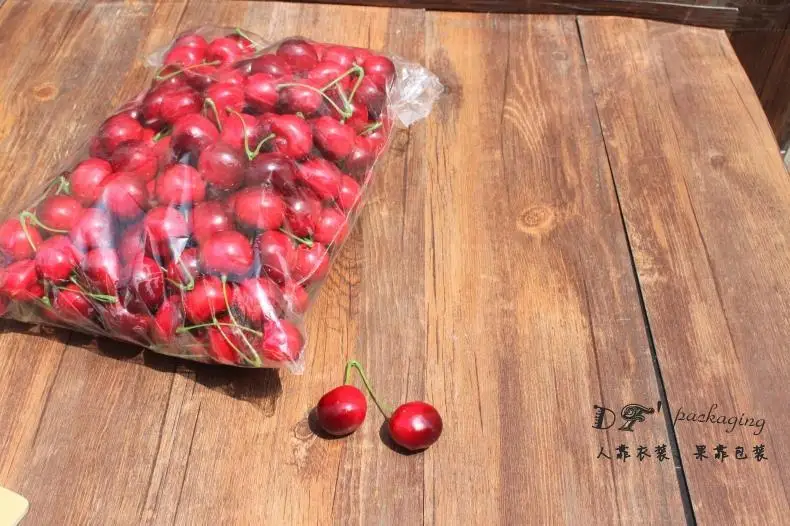 100 шт. поддельные Маленький Красный cherry Пластиковые муляжи фруктов House Party кухни