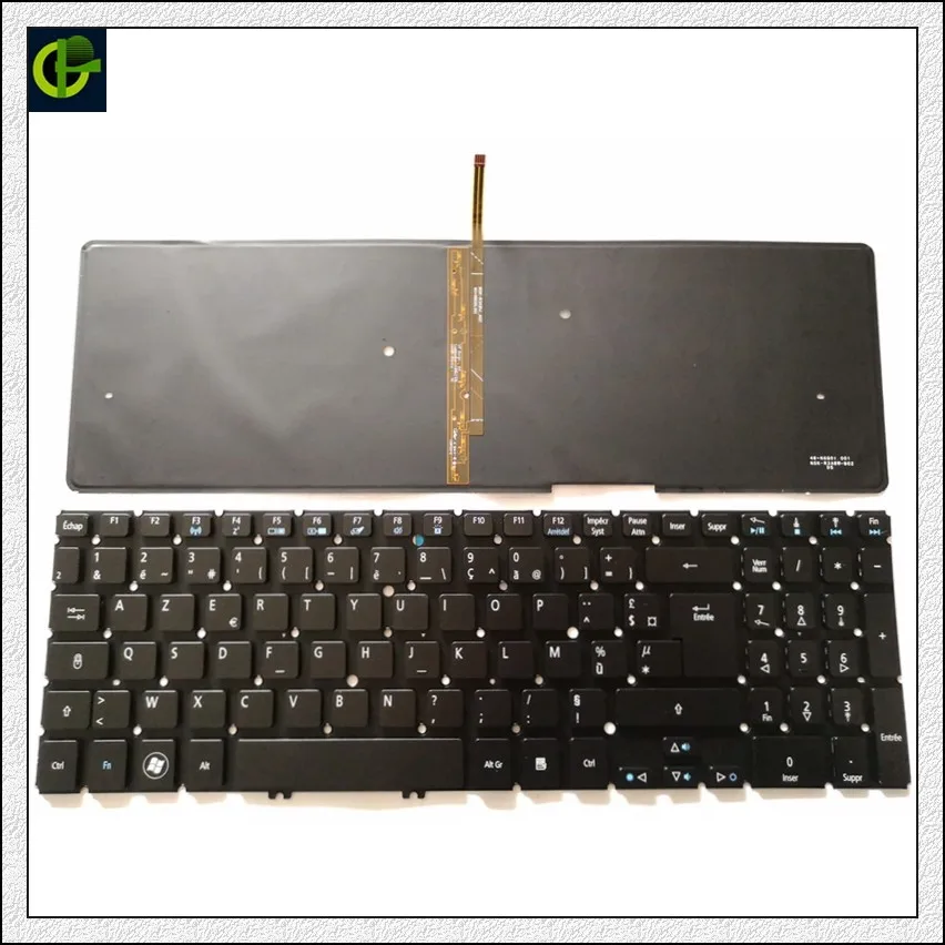 Clavier AZERTY Original Neuf Pour Acer Aspire V7-582, V7-582G, V7-582P, V7-582PG