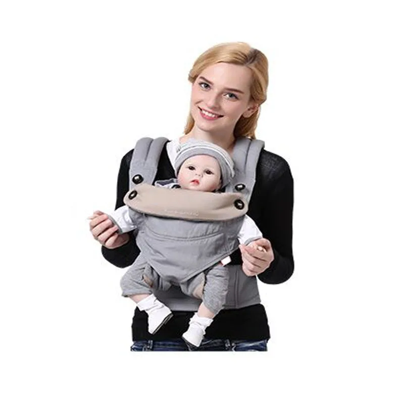

0-36 Months Breathable Front Facing Baby Carrier 4 in 1 Infant Comfortable Sling Backpack Pouch Wrap Baby Kangaroo New