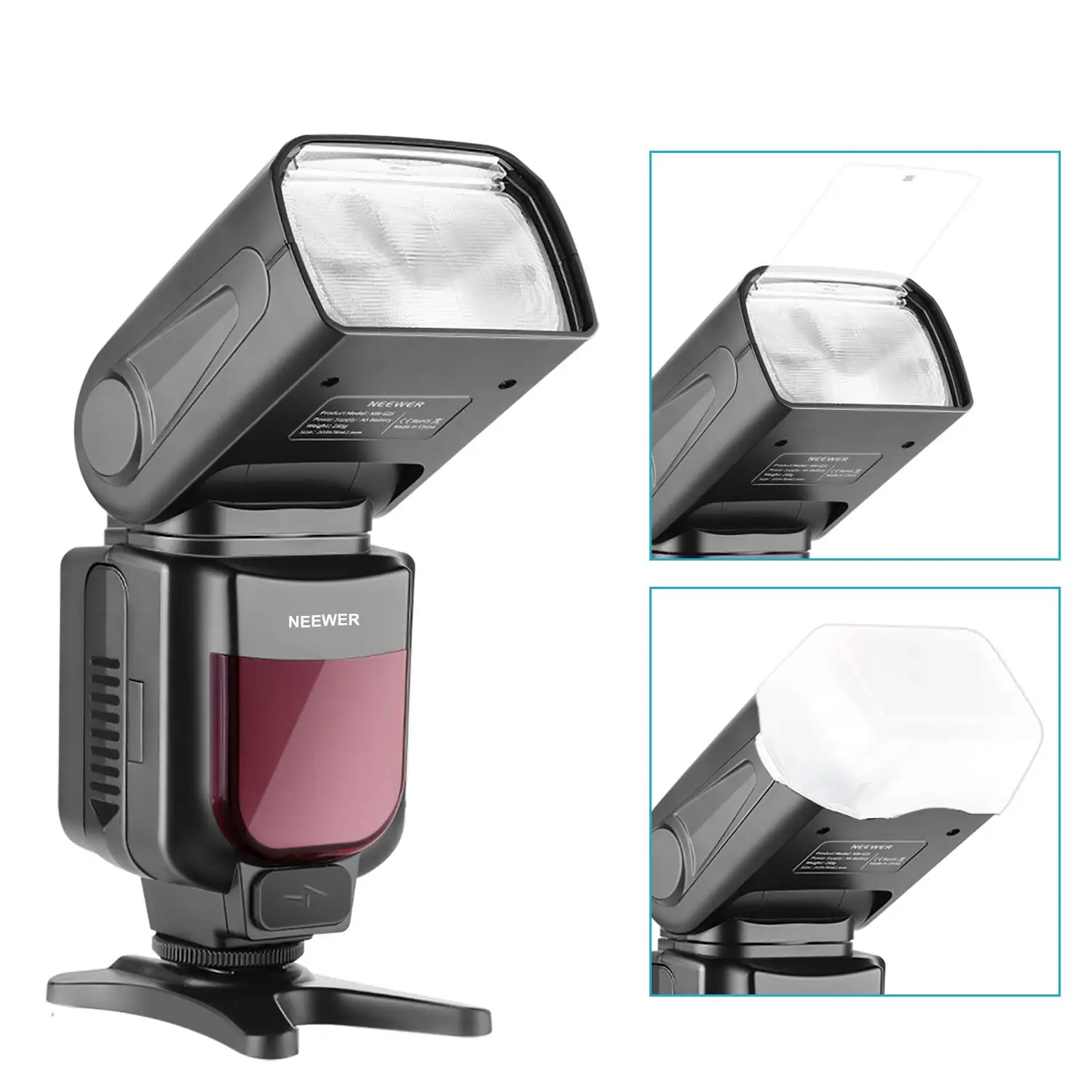 Neewer NW-625 GN54 Speedlite Flash for Canon Nikon Panasonic Olympus Pentax Fijifilm DSLRs and Mirrorless Cameras and Sony a9 a7