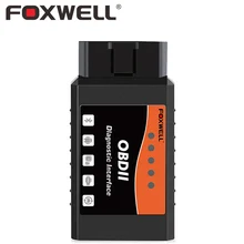 FOXWELL FW201 ELM327 V1.5 Bluetooth Adapter Car OBD2 OBDII Code Reader Scanner Automotive OBD Diagnostic Scan Tool ELM 327 V 1.5