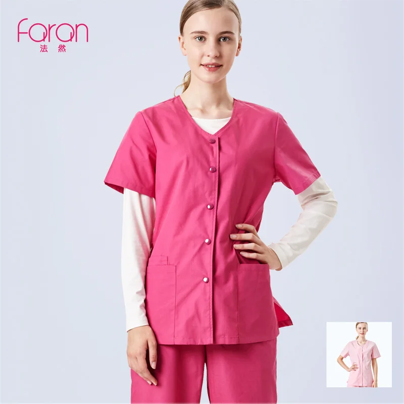 

ANNO Nursing Scrubs Medical Uniforms Set For Women Doctor Surgical Medical Clothing Body Scrub Suit Include Shirt Pant.