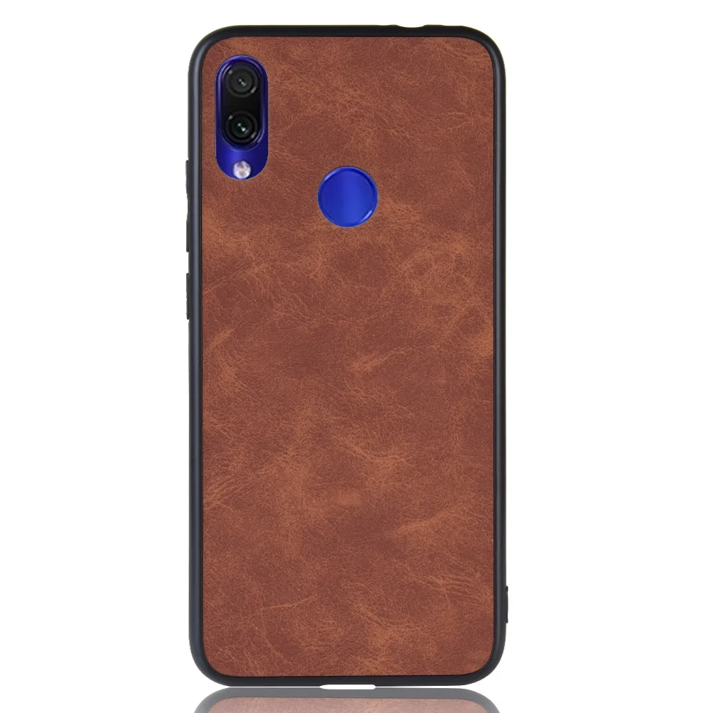 Мягкий ТПУ чехол для телефона и овечья кожа PU Xiaomi Redmi note 7 pro 9SE GO Mi9 Explorer | Мобильные