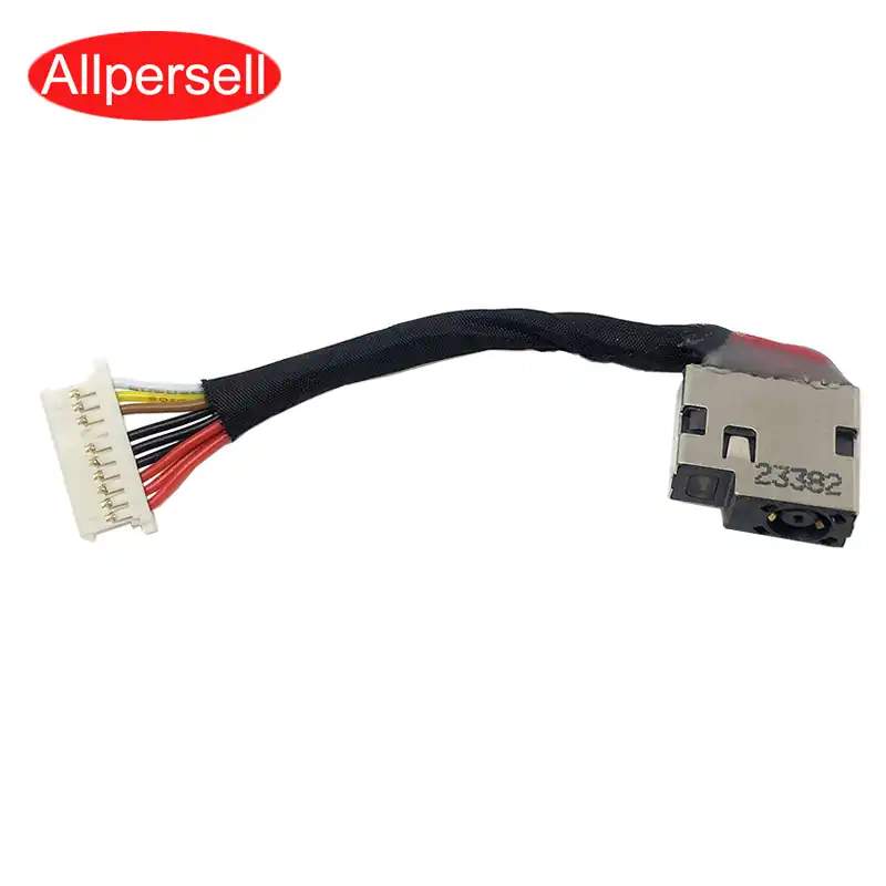 GinTai DC Jack Power with Cable Harness Replacement for HP Chromebook 15-ab135cy 15-ab137ca 15-ab143cl