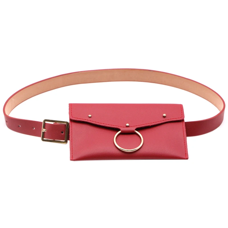 

Women Waist Bag Soft Pu Waist Bag Pack Girl Fashion Belt Bag Travel Pouch Fanny Money Bags