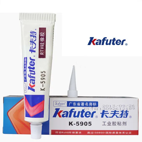 2 шт. Kafuter 45 г K-5905 Вторичный оптический объектив клей светодиодный светильник источник прозрачный герметик