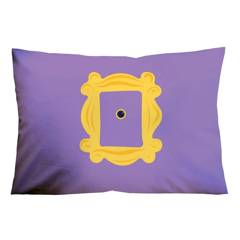 Забавные друзья ТВ шоу дверь рамка наволочка желтый Моника глазок двери Новинка