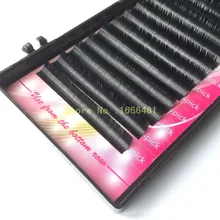 5 пакетов C D Curl эллипса без каблука ресницы Synthetick волоски смешанные Длина