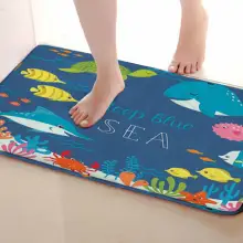Морской стиль Коврики для улицы, смешной Противоскользящий коврик для ванной, дверные коврики, дверные коврики под входную дверь