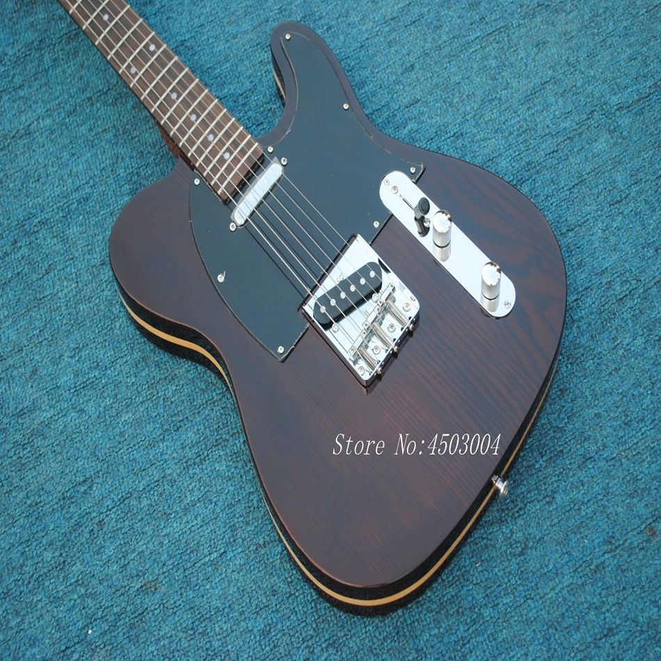 

China OEM shop guitar Hot selling high quality beautiful TL Electric Guitar Body of three layers, maple sandwich p