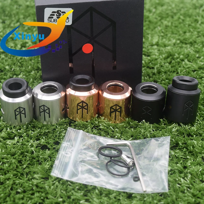 Tanie 2019 najnowszy terk v2 rda terkv2 24mm 25mm miedziana stal nierdzewna rebuildable atomizer VS Goon rda apokalipsa rda kennedy rda