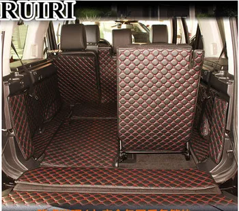 

Good mats! Special car trunk mats for Land Rover Discovery 4 2016-2010 7 seats waterproof cargo liner boot carpets,Free shipping