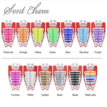 10 компл./упак. модная Беговая эластичная обувь кружевные Все кроссовки без галстука силиконовые шнурки для обуви оригинальные шнурки для мужчин и женщин