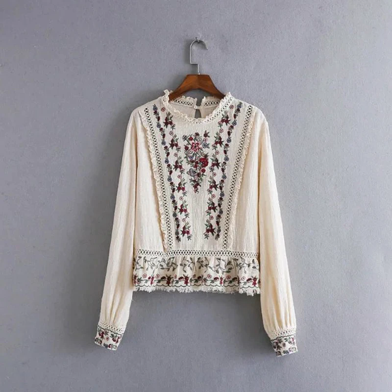 Resultado de imagen para Blusas Bordadas
