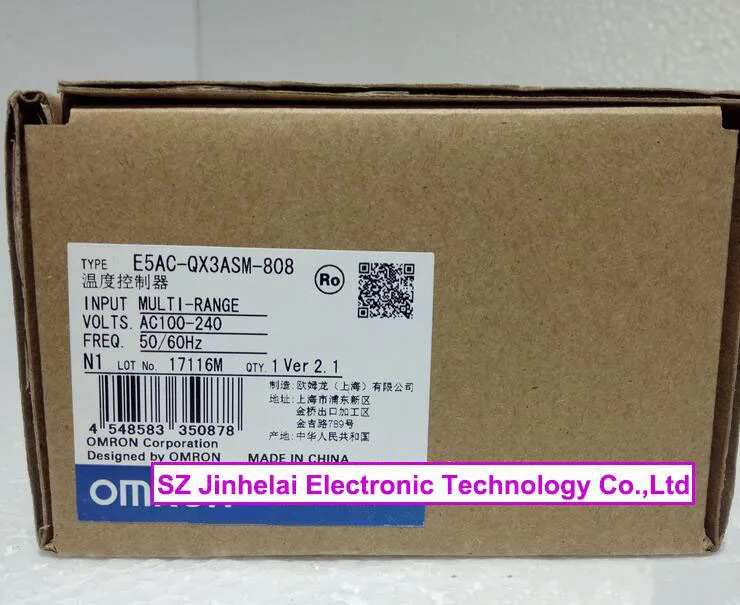 

100% Authentic original E5AC-QX3ASM-808, E5AC-RX3ASM-808 OMRON Digital controller AC100-240V