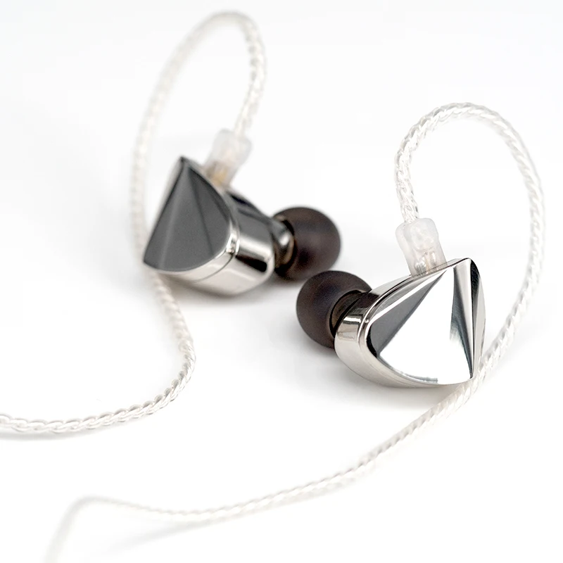 Динамические Внутриканальные наушники MoonDrop KXXS HiFi с алмазным покрытием